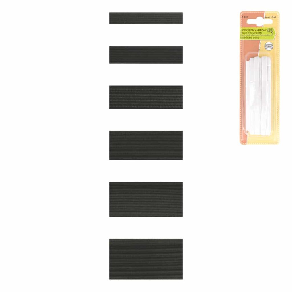 Tresse Plate Élastique