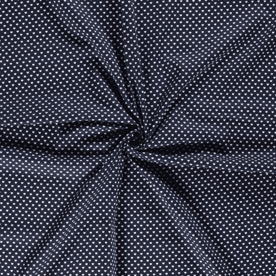 Popeline Coton – Motif Coeurs — vue 15