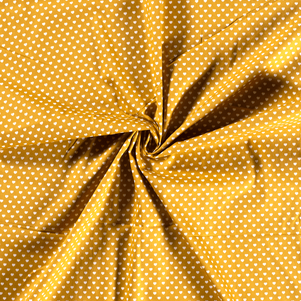 Popeline Coton – Motif Coeurs — vue 6
