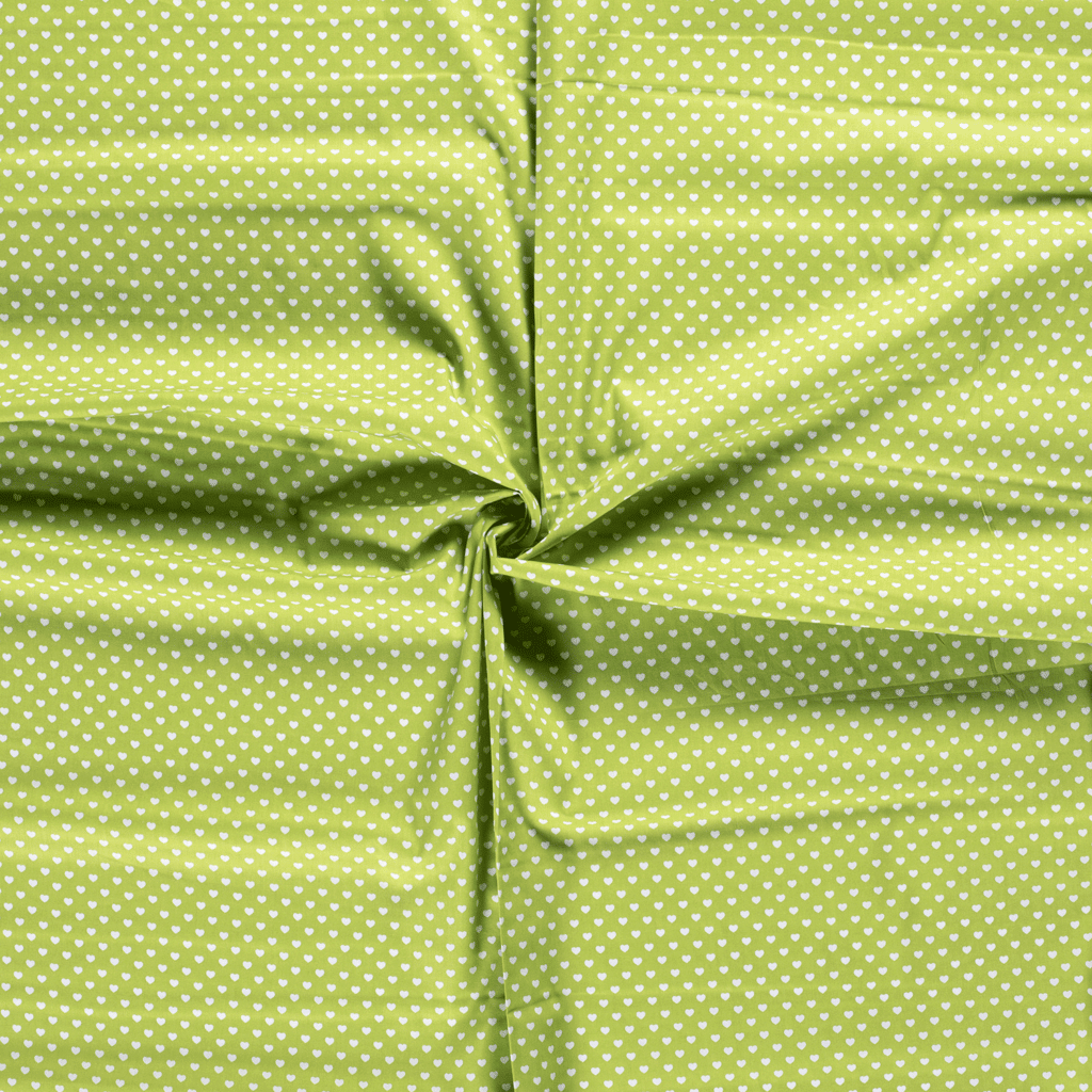 Popeline Coton – Motif Coeurs — vue 5