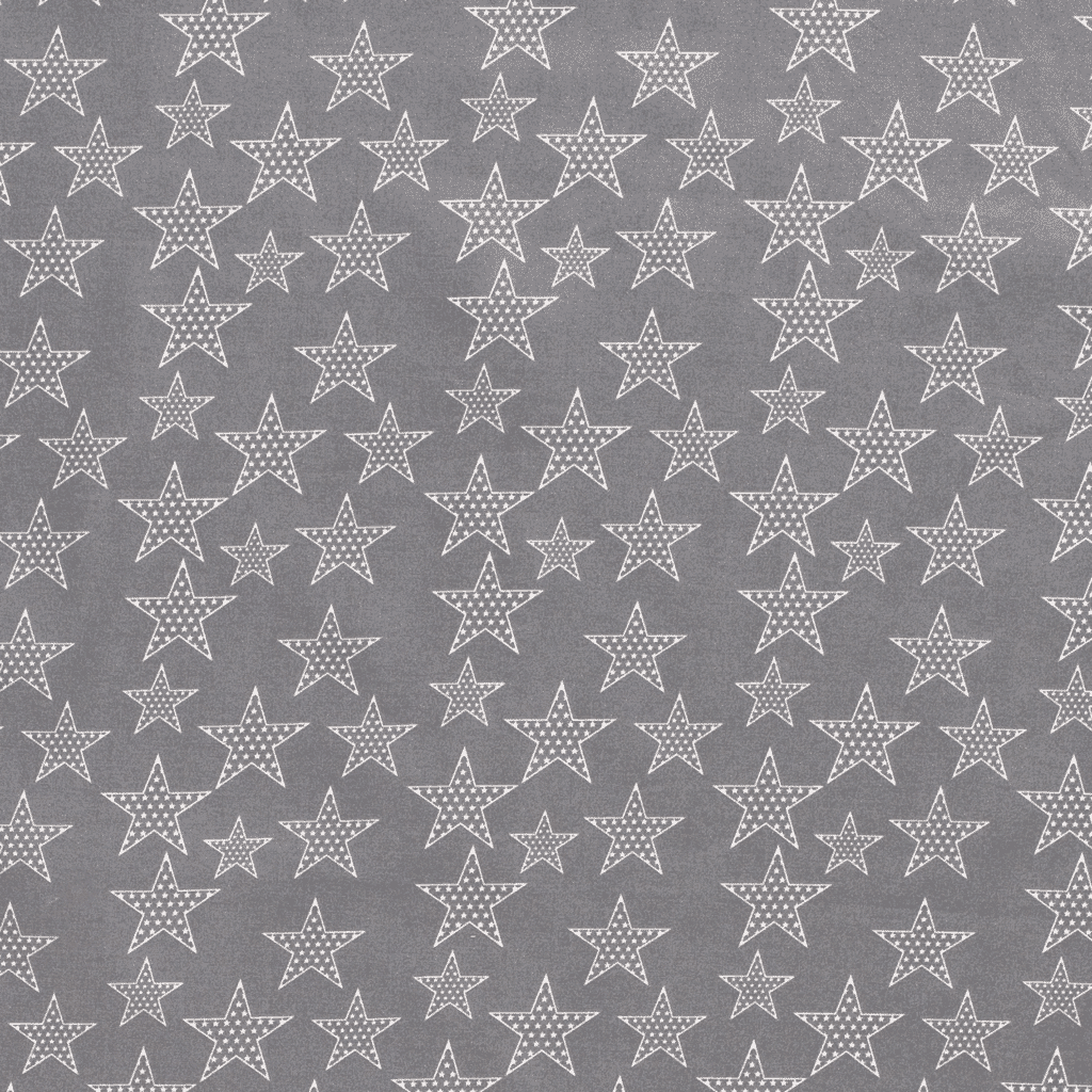 Popeline Coton – Motif Étoile — vue 4
