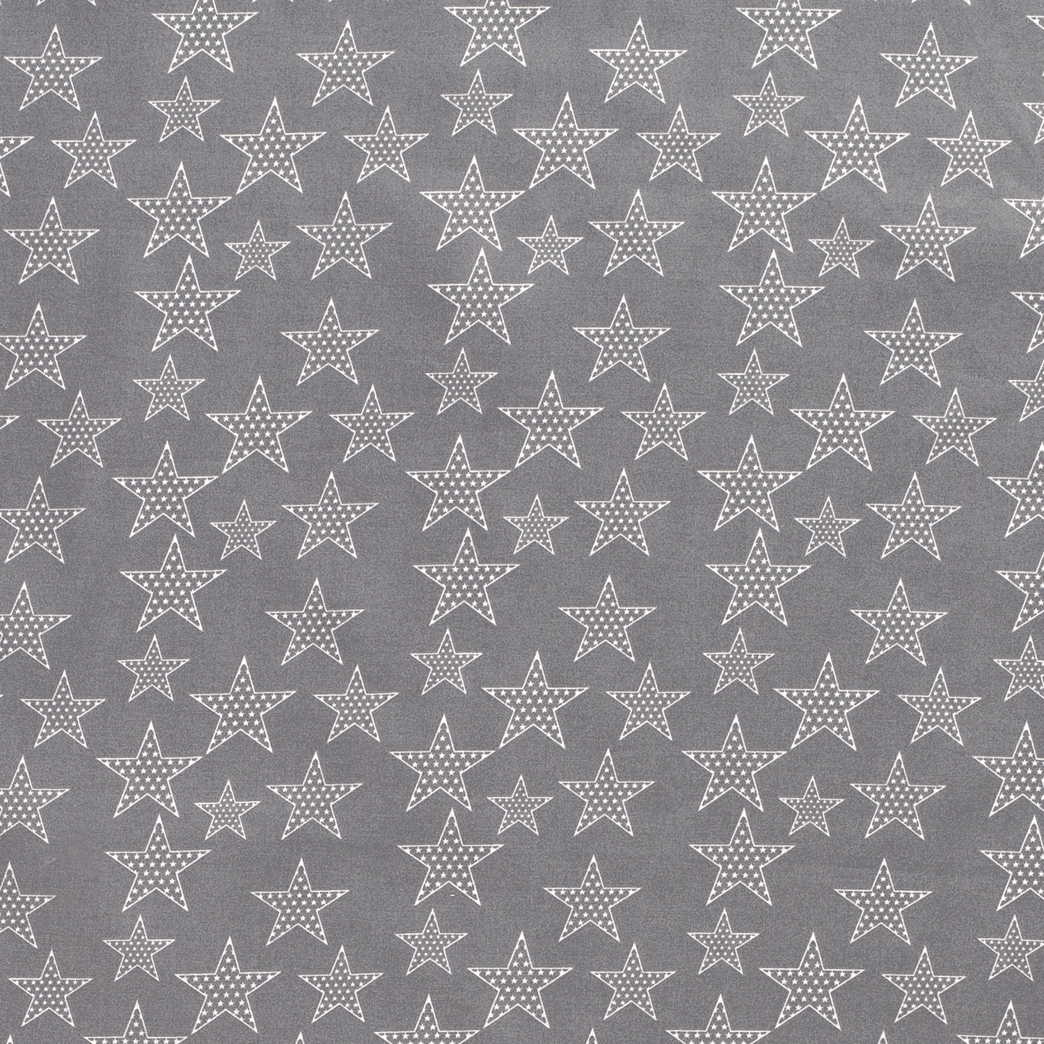 Popeline Coton – Motif Étoile — vue 4