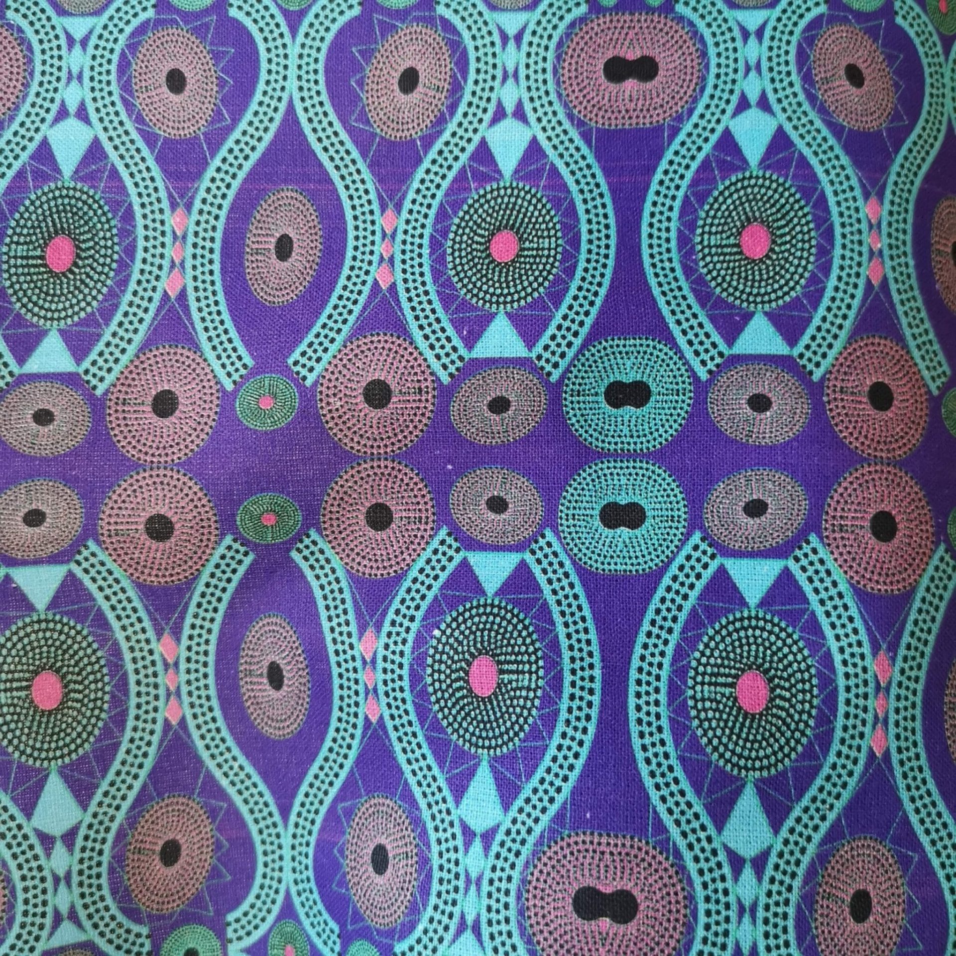 Coton – Motif Géométrique