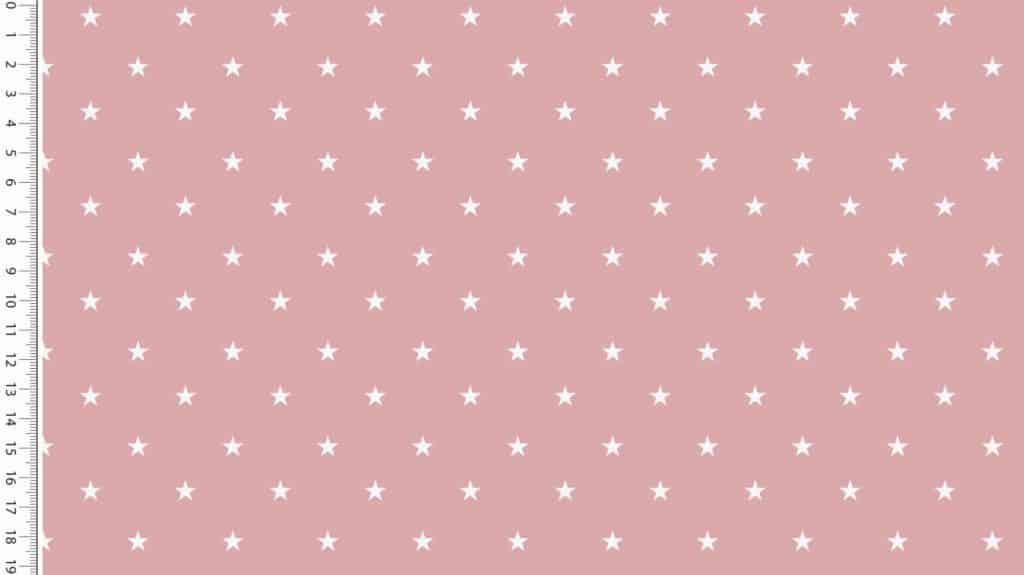 Popeline Coton – Motif Petites Étoiles — vue 2