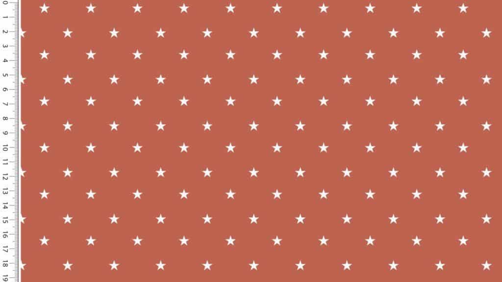 Popeline Coton – Motif Petites Étoiles — vue 6