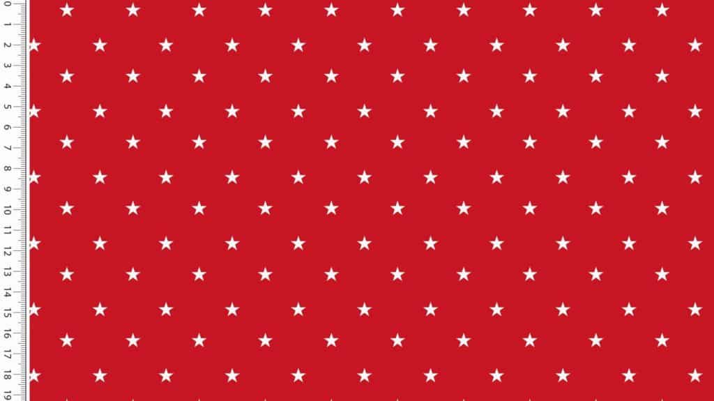 Popeline Coton – Motif Petites Étoiles — vue 4