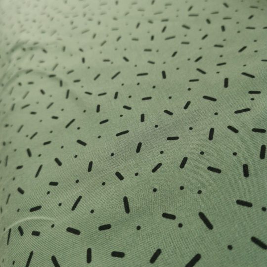 Jersey Viscose – Motif Géométrique Pointillé