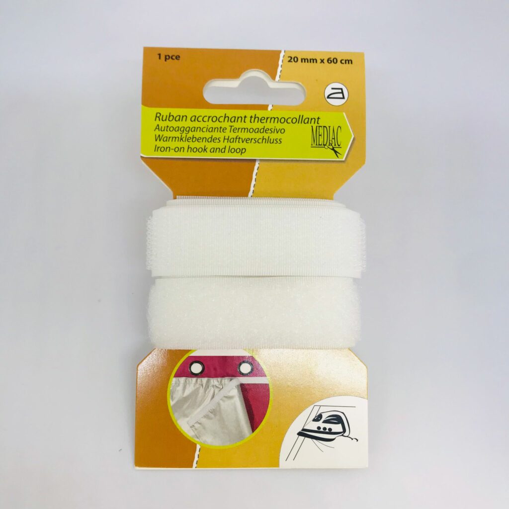 Ruban Accrochant Velcro Thermocollant 20 Mm