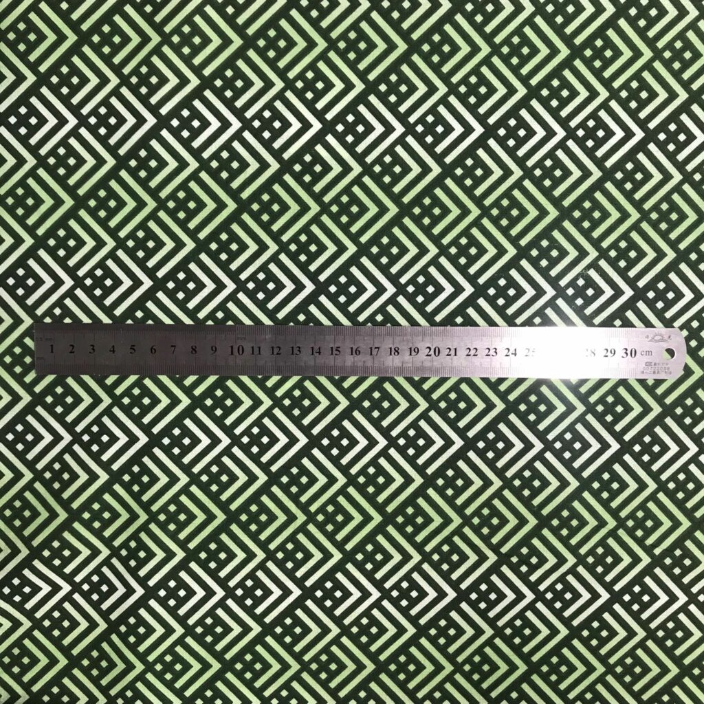 Coton Imprime Digital – Motif Carre — vue 5