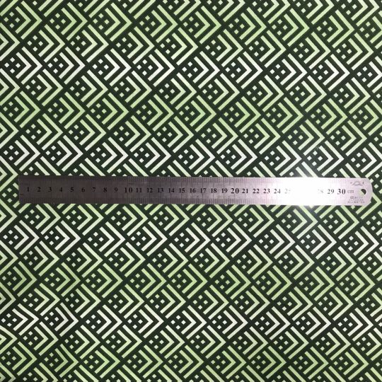 Coton Imprime Digital – Motif Carre — vue 5