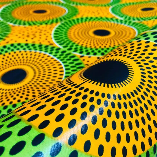 Tissu Africain Motif Soleil