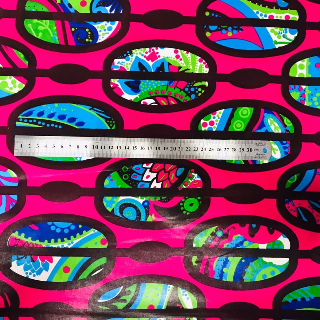 Tissu Africain Motif Ovale — vue 2