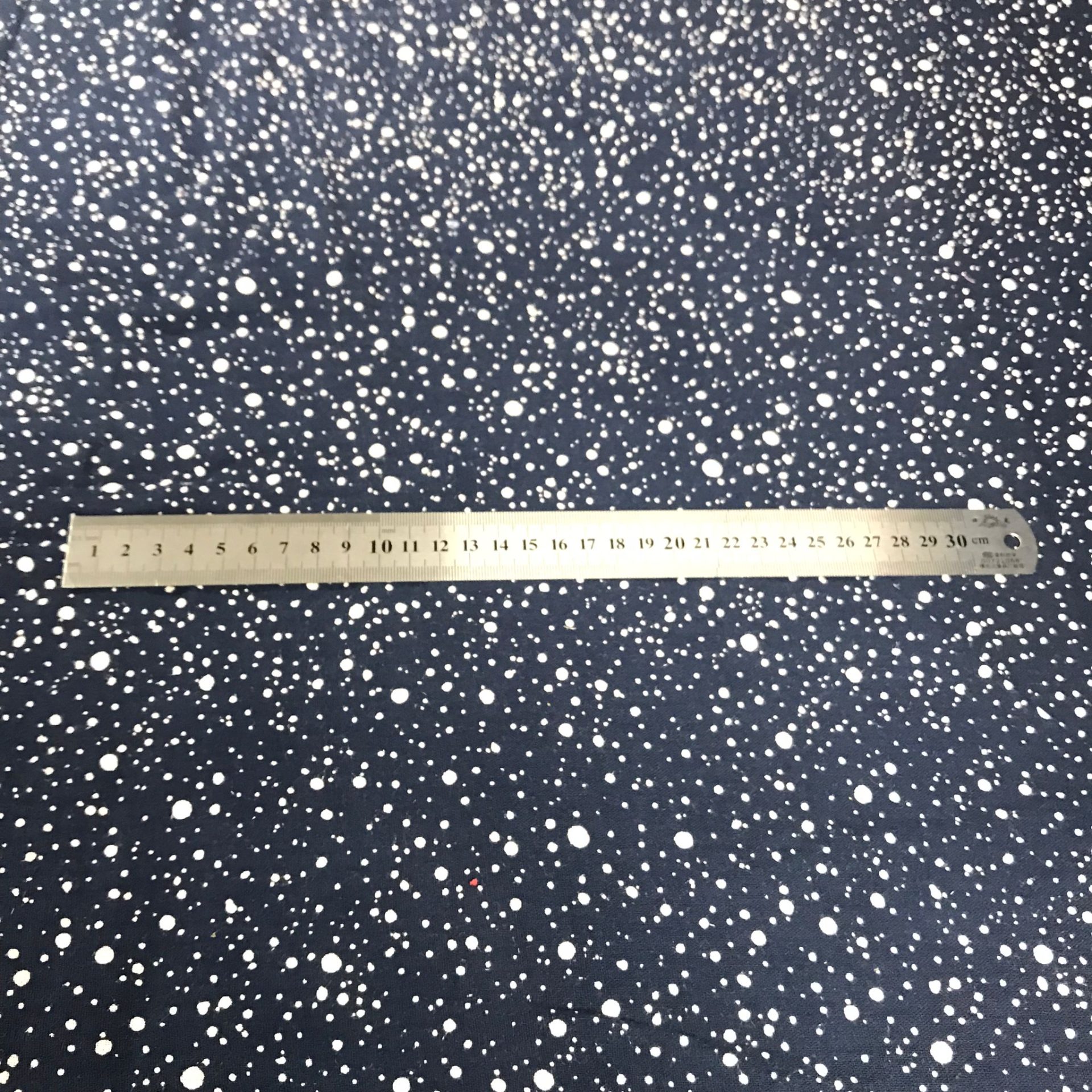 Mousseline Double Gaze Imprime Cometes — vue 17
