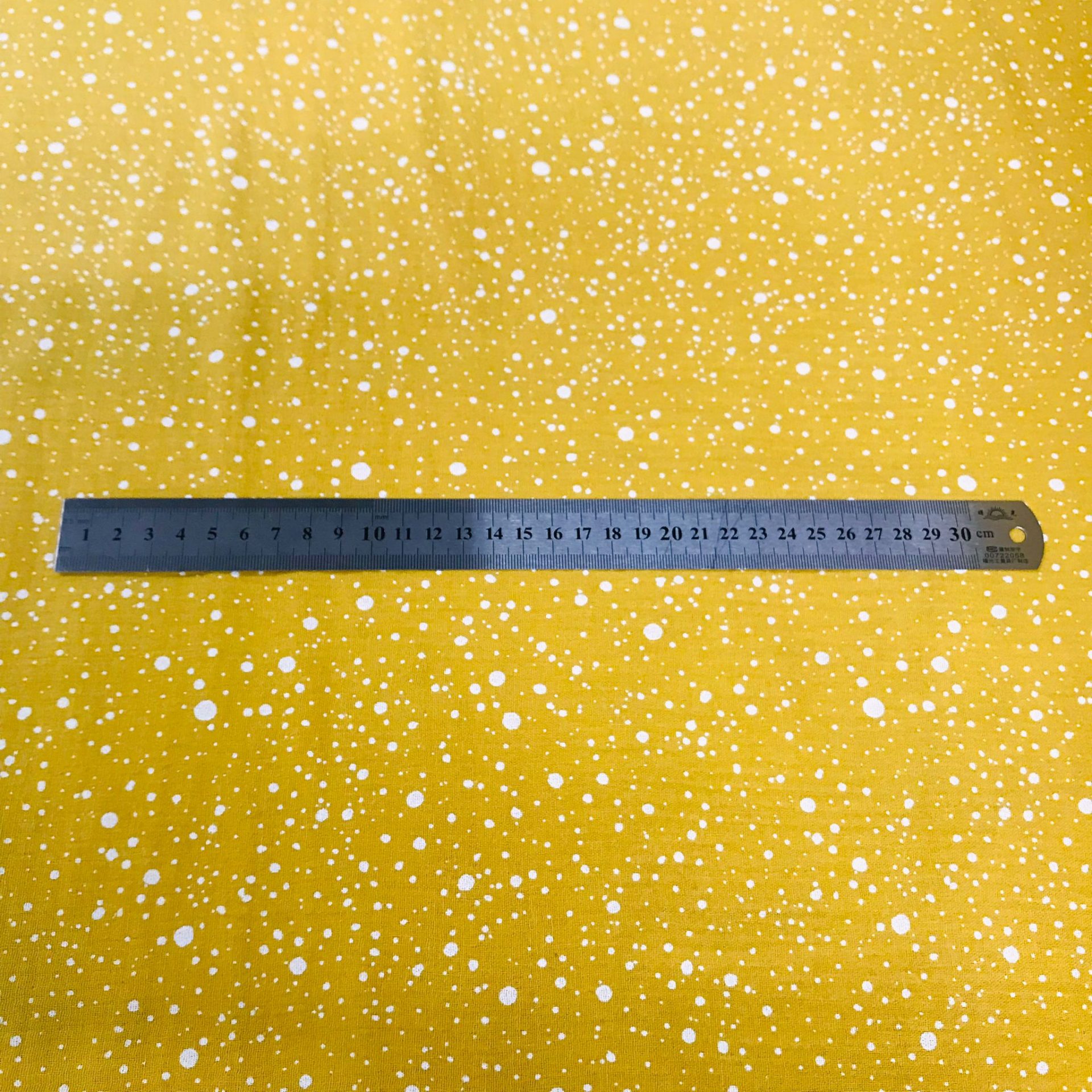 Mousseline Double Gaze Imprime Cometes — vue 9