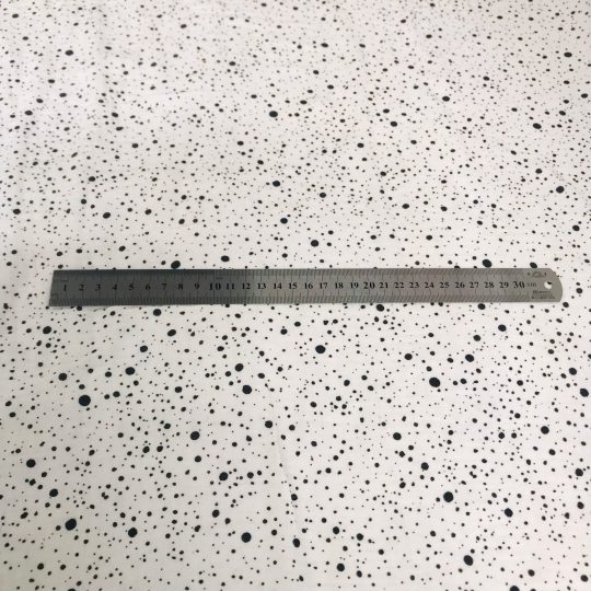 Mousseline Double Gaze Imprime Cometes — vue 7
