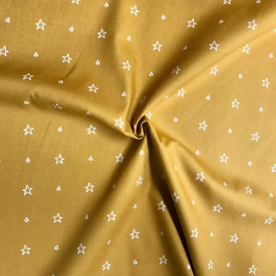 Popeline Coton Imprime Etoiles — vue 6