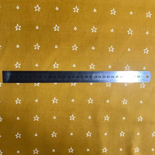 Popeline Coton Imprime Etoiles — vue 7