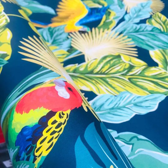Tissu Imprime Motif Tropical