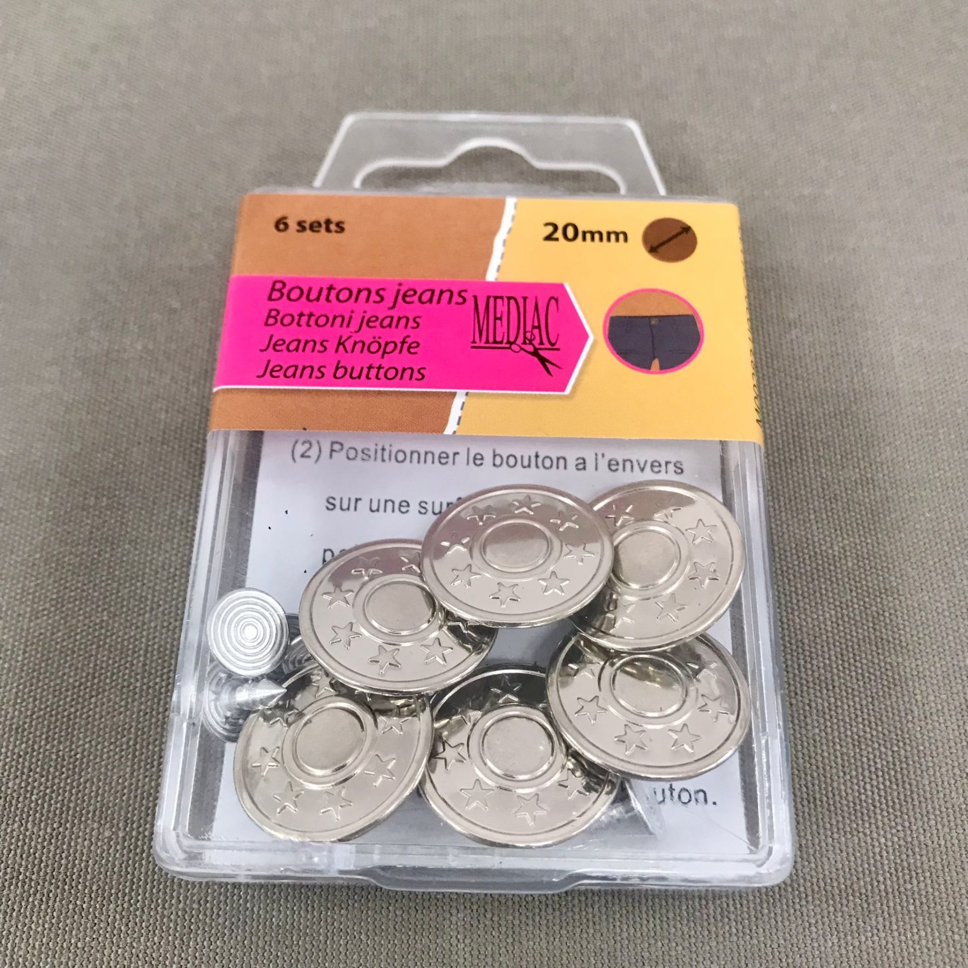 Boutons Jeans — vue 6