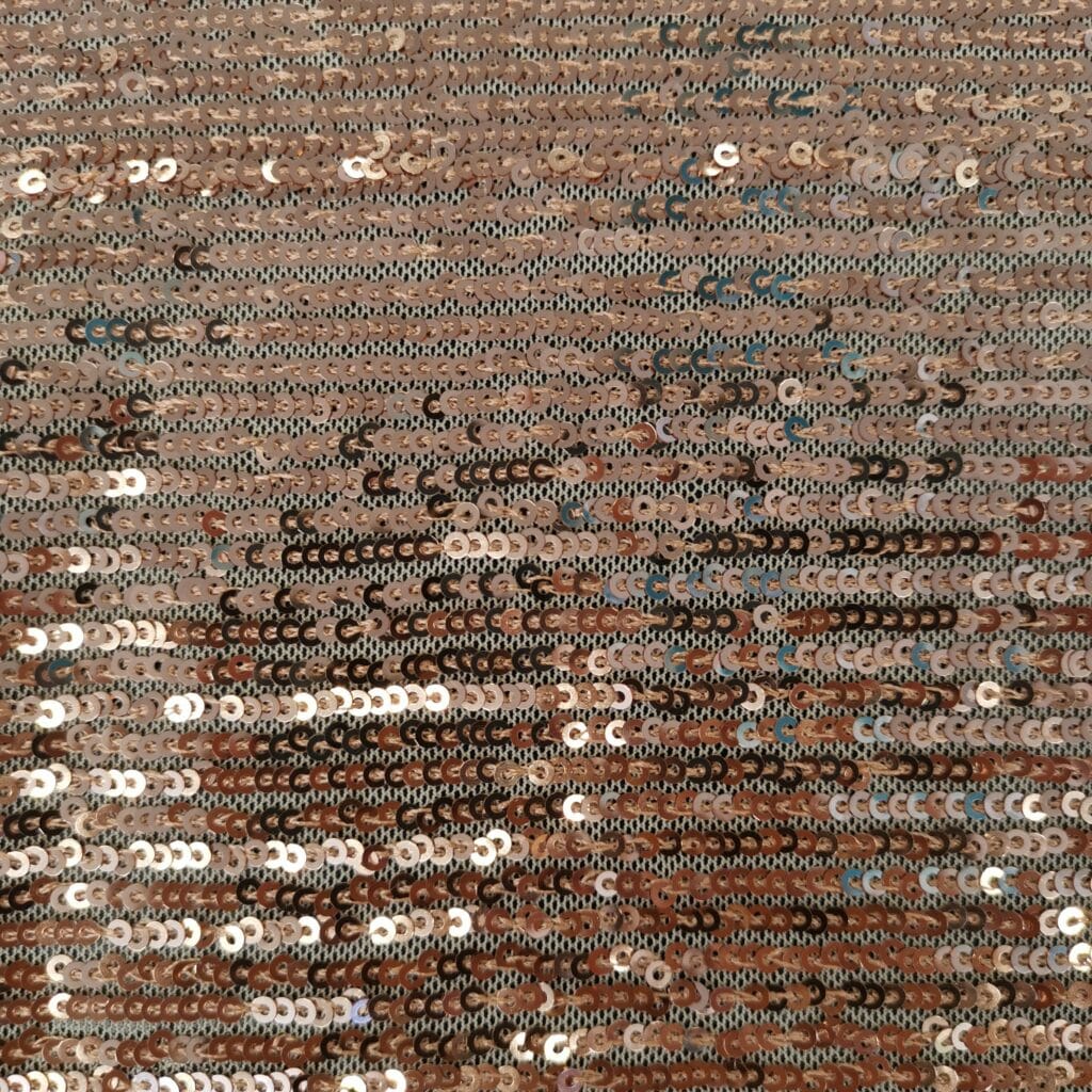 Tissu Pailleté Sequin Élasthane — vue 3
