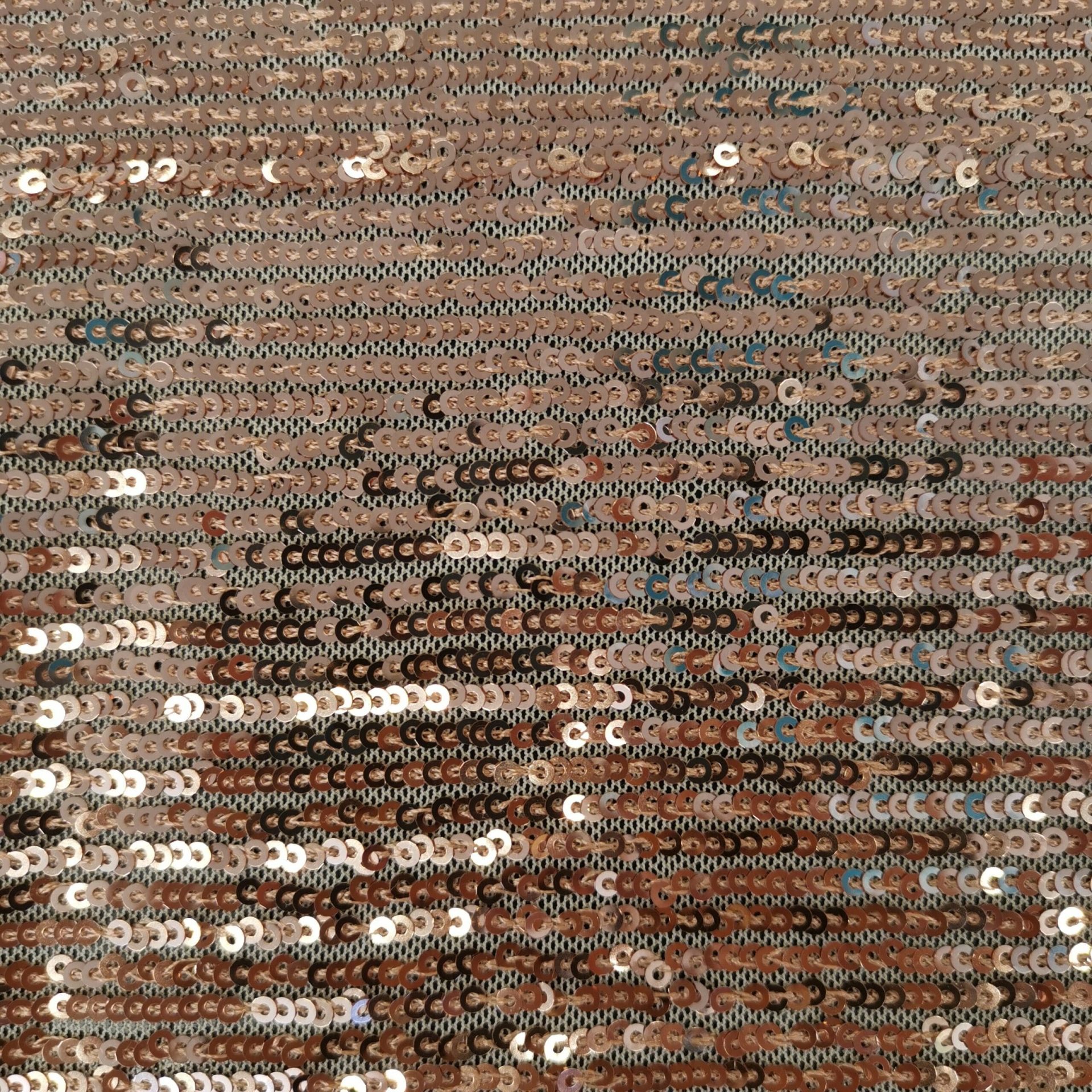 Tissu Pailleté Sequin Élasthane — vue 3