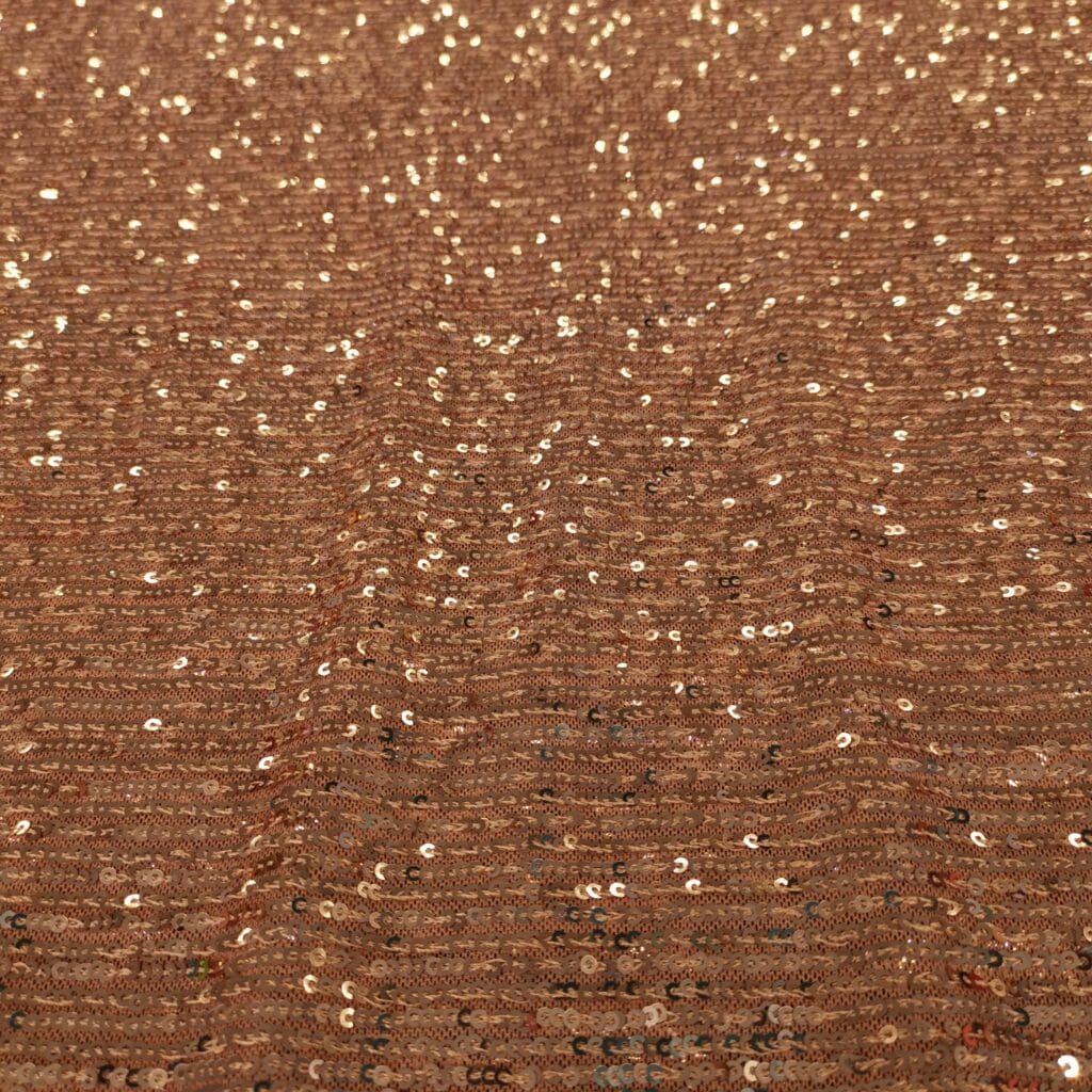 Tissu Pailleté Sequin Élasthane — vue 2