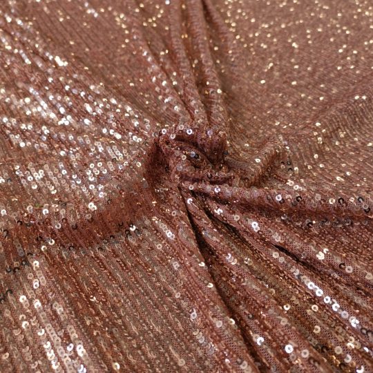 Tissu Pailleté Sequin Élasthane — vue 5