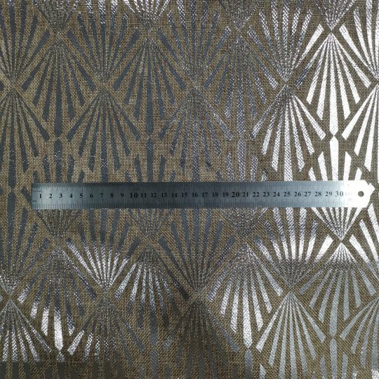 Toile De Jute Impression Métal – Losange Abstrait — vue 2