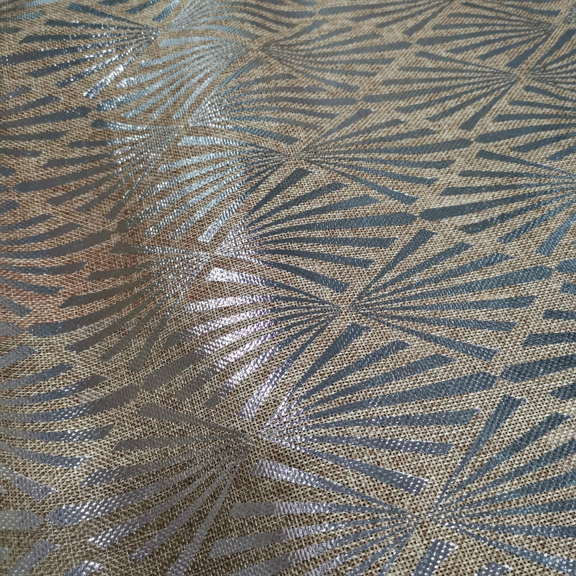 Toile De Jute Impression Métal – Losange Abstrait — vue 7
