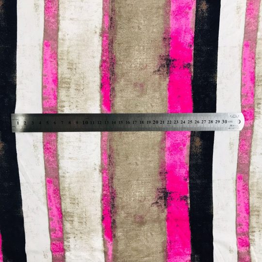Tissu Jersey Imprime Rayure — vue 3