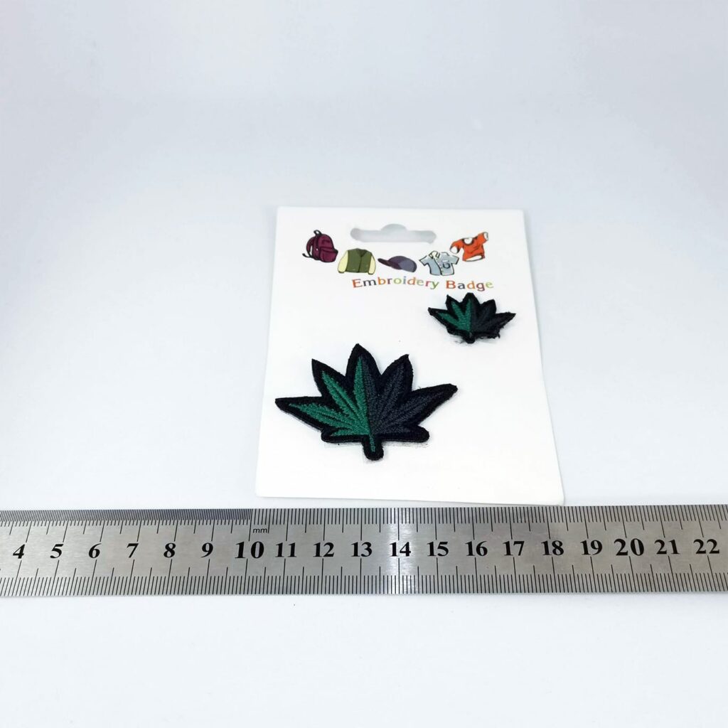 Écussons À Coller – Feuille Verte — vue 2