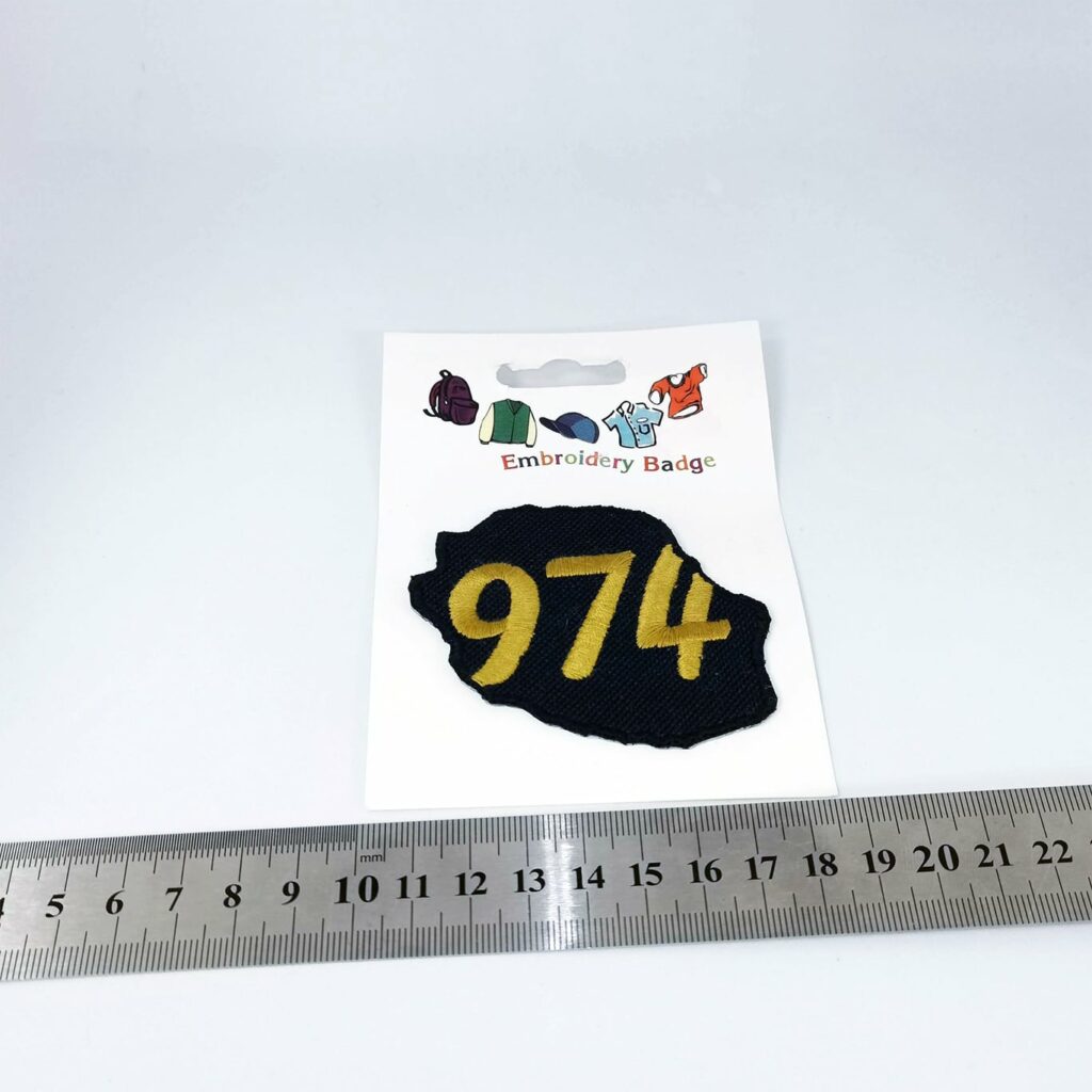 Écussons À Coller – 974 La Réunion — vue 2
