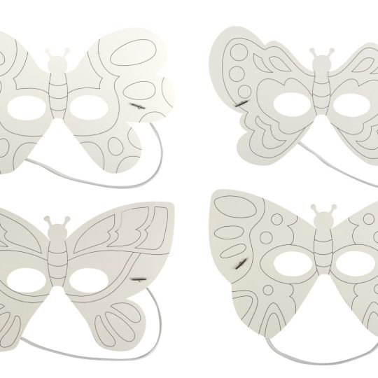 Masque Carton À Colorier — vue 6