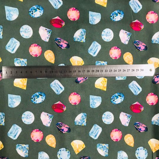 Tissu Imprime Diamants — vue 5