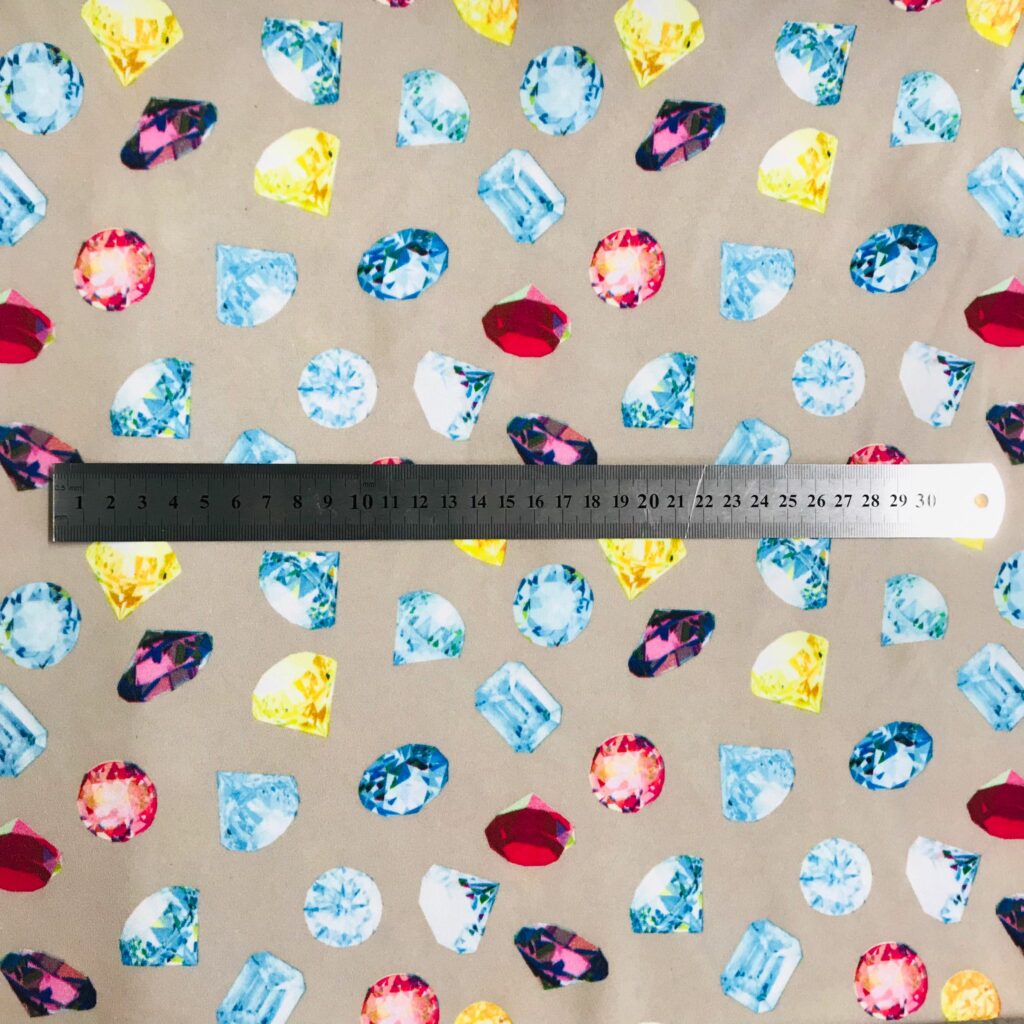 Tissu Imprime Diamants — vue 9