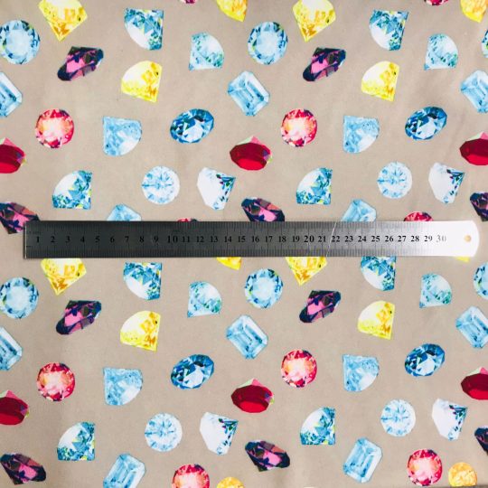 Tissu Imprime Diamants — vue 9