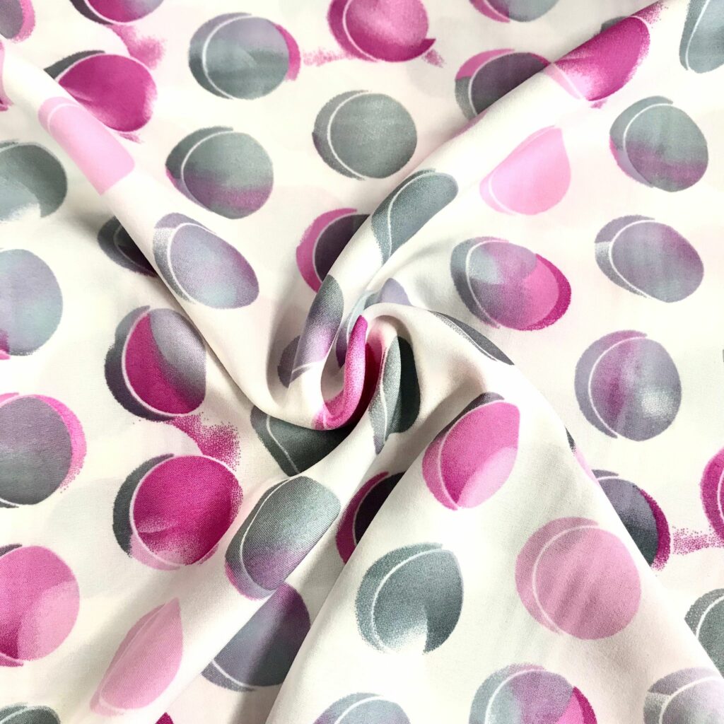 Tissu Imprime Ronds Croissants — vue 8