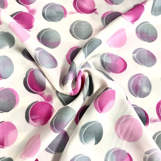 Tissu Imprime Ronds Croissants — vue 8