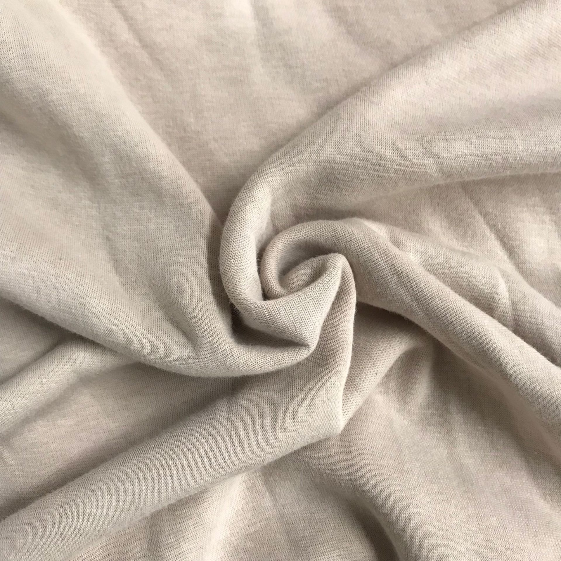 Tissu Sweat Doudou Uni — vue 6
