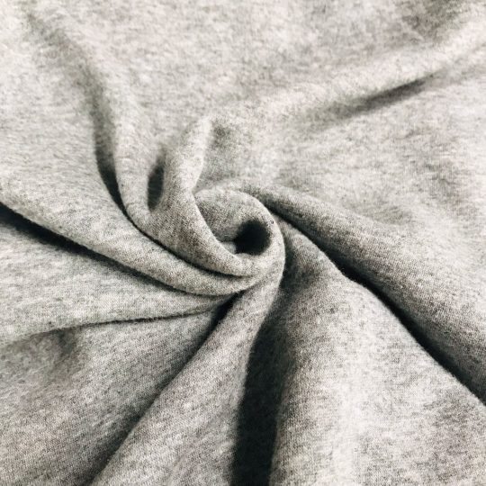 Tissu Sweat Doudou Uni — vue 2