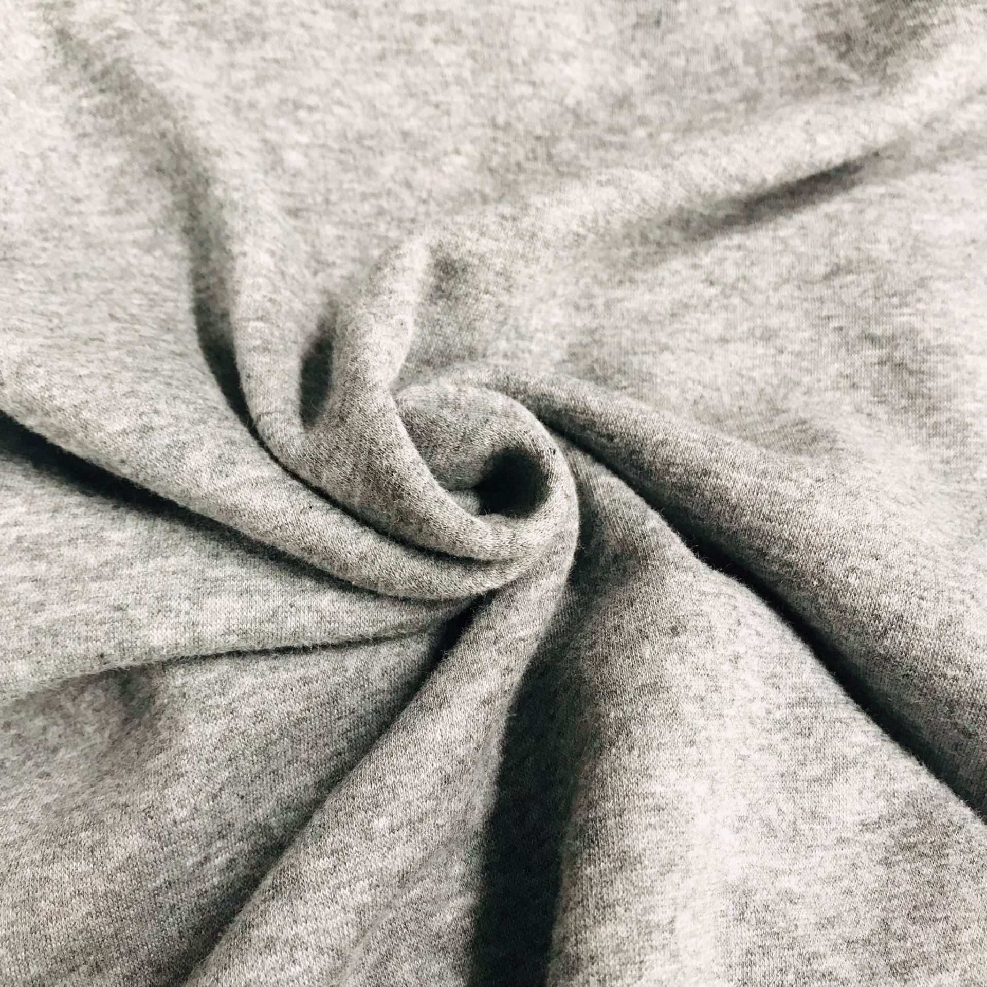 Tissu Sweat Doudou Uni — vue 2