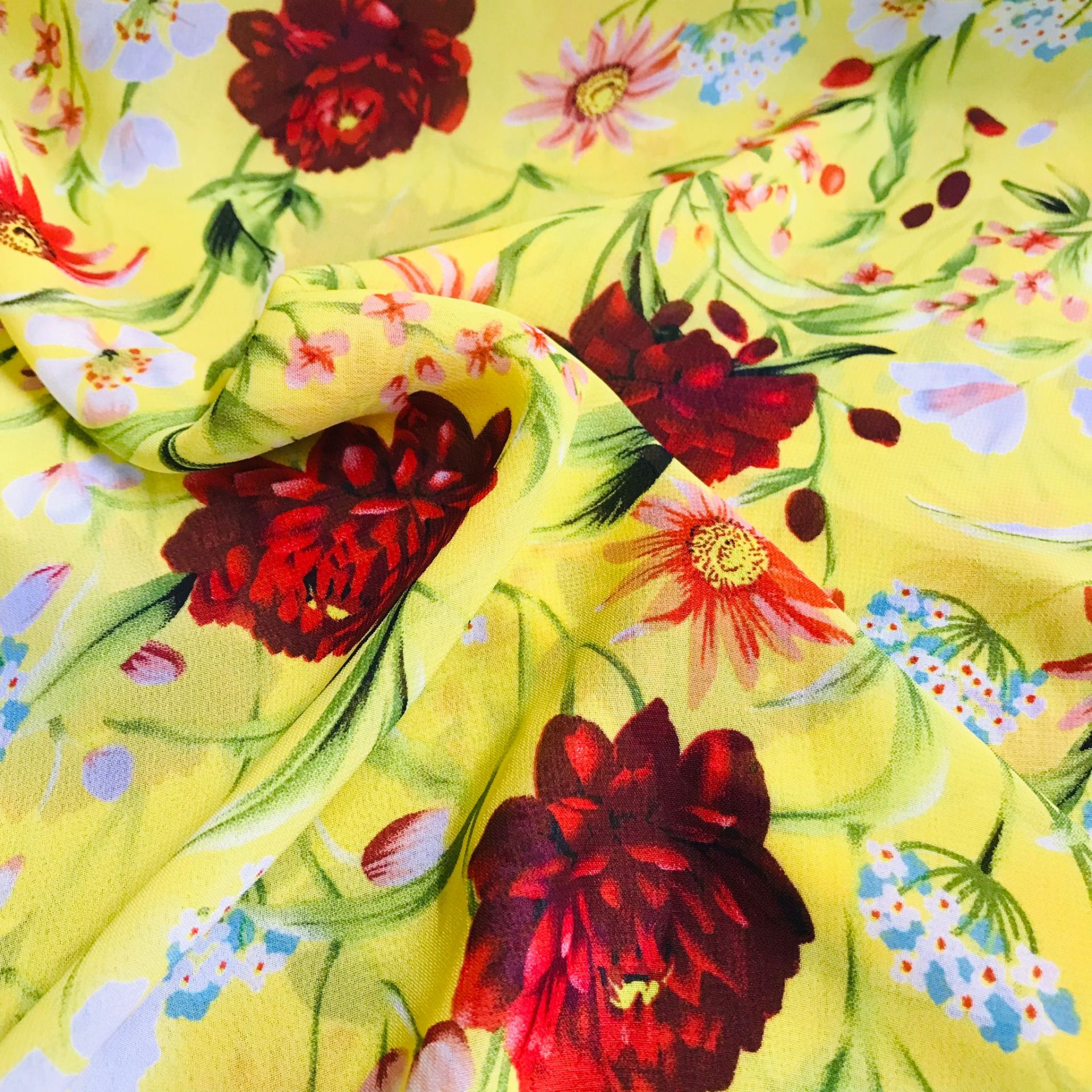 Tissu Imprime Fleurs — vue 4