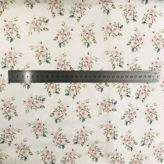 Jersey Bio Motif Roses — vue 3