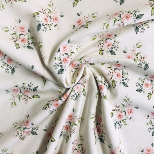 Jersey Bio Motif Roses