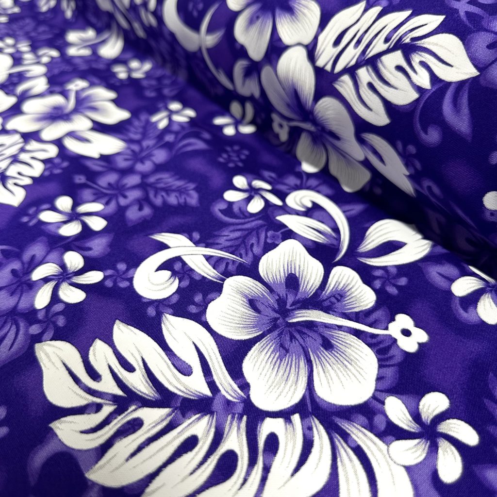 Fibrane Imprimée Hibiscus Fond Abstrait — vue 5