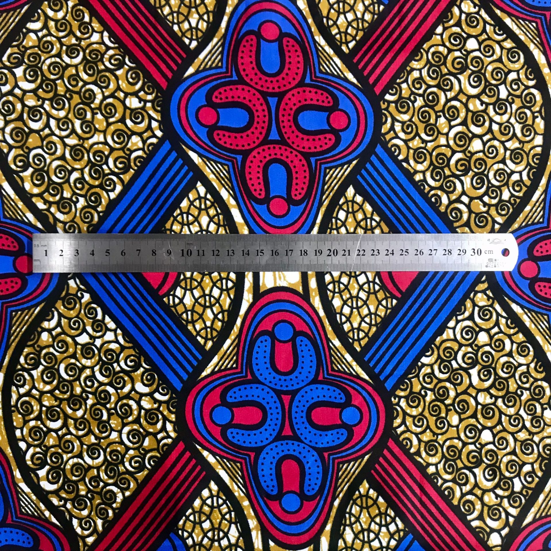 Tissu Africain Motif Géométrique Divers — vue 3