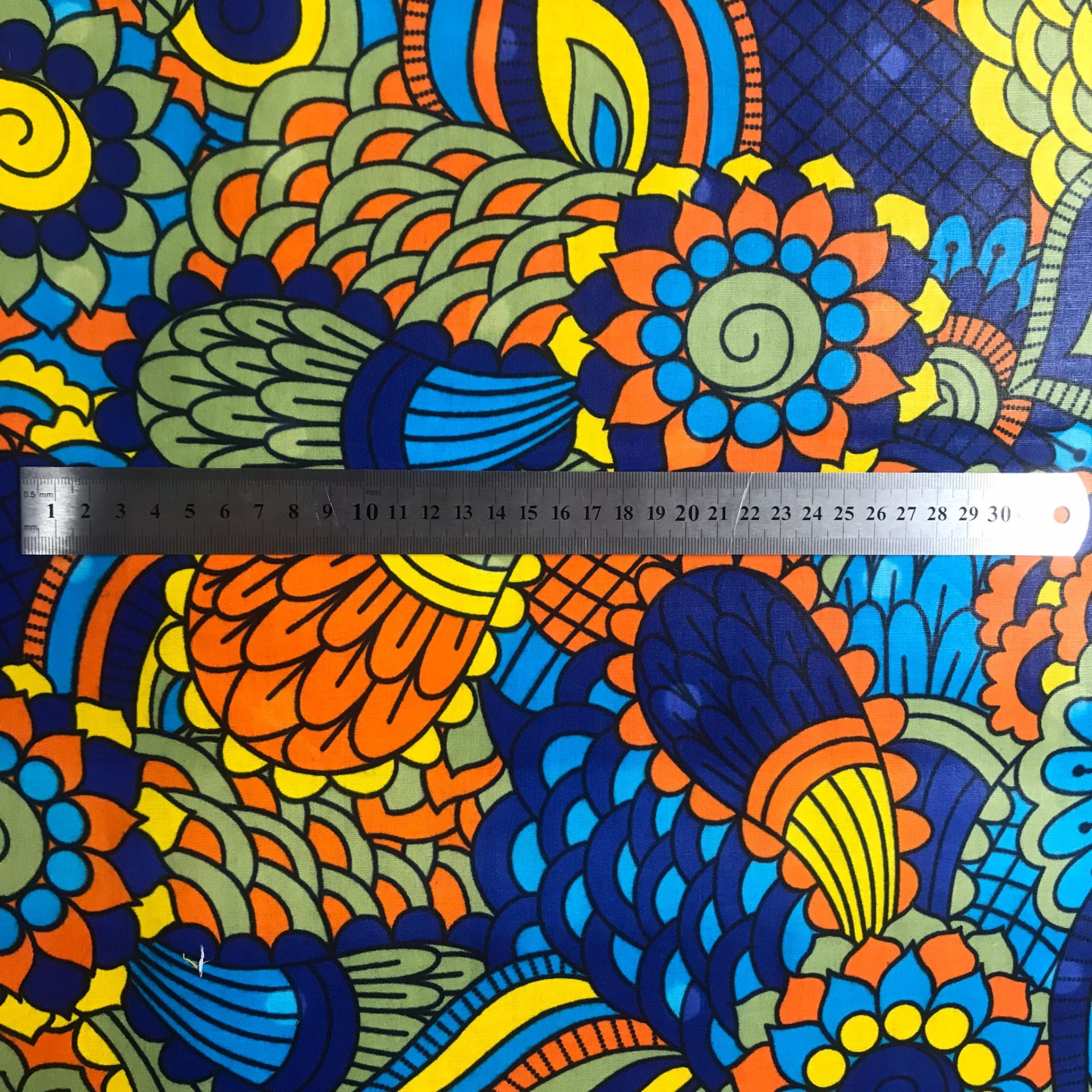 Tissu Africain Motif Geometrique Divers — vue 3
