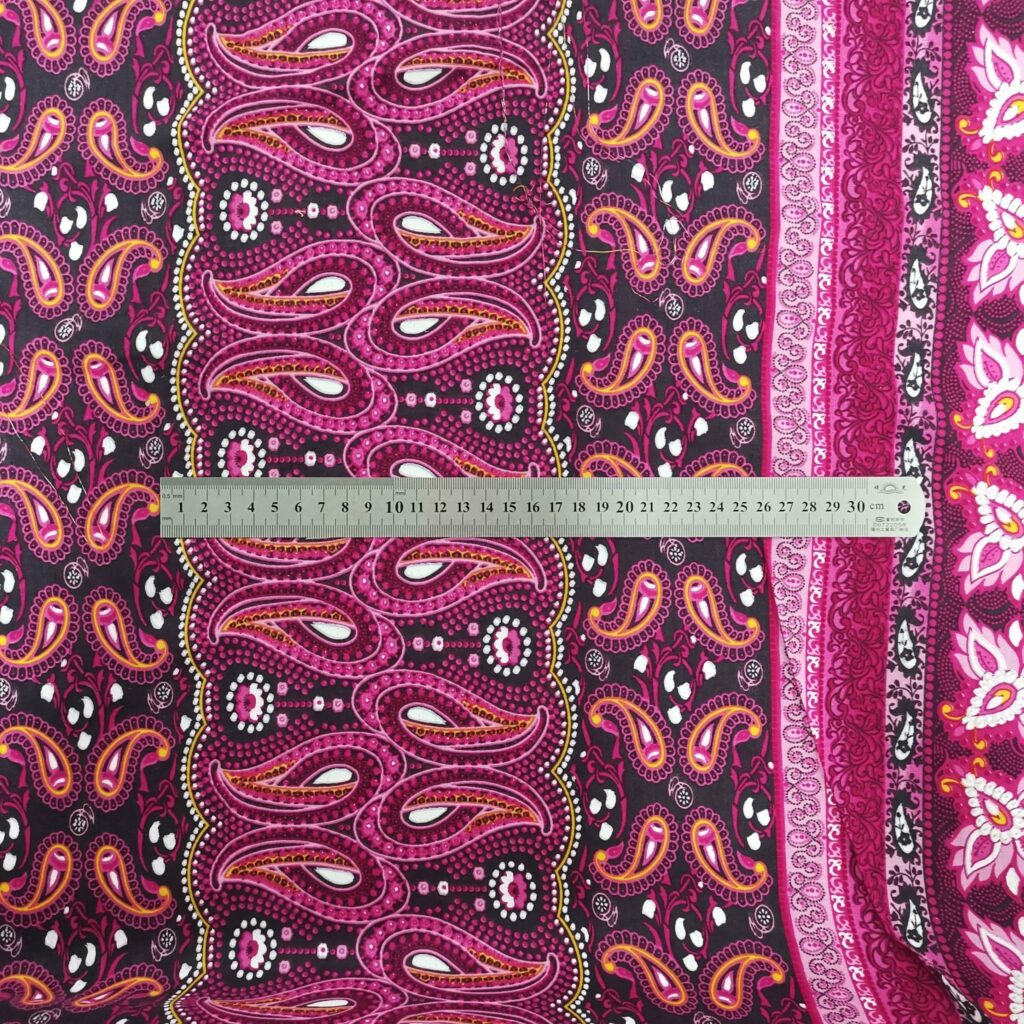 Fibrane Imprimée Mandala Indien — vue 2