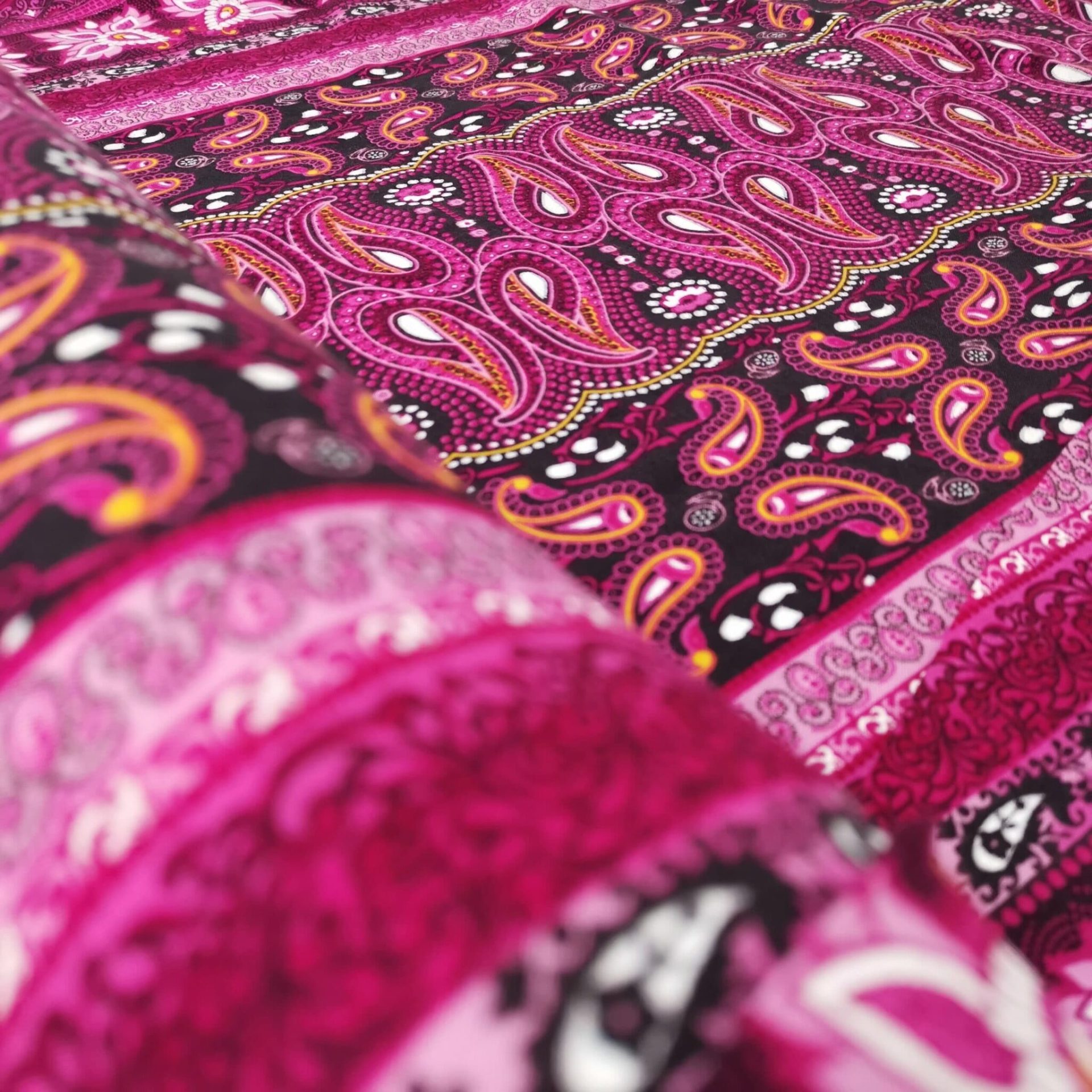 Fibrane Imprimée Mandala Indien — vue 4