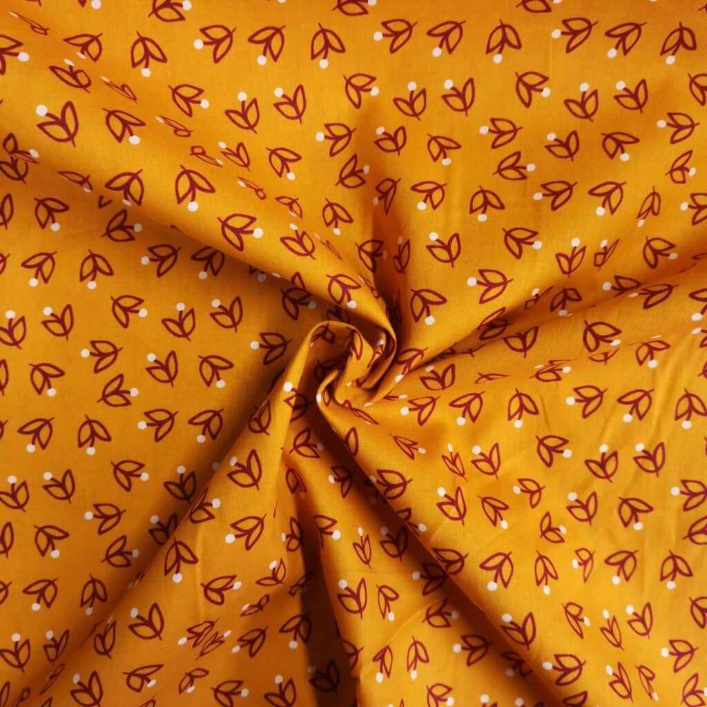 Popeline Coton Petit Motif Floral
